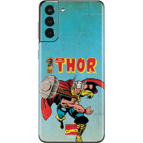 Marvel Classic Comics The Mighty Thor Galaxy S21 Plus 5G Skin